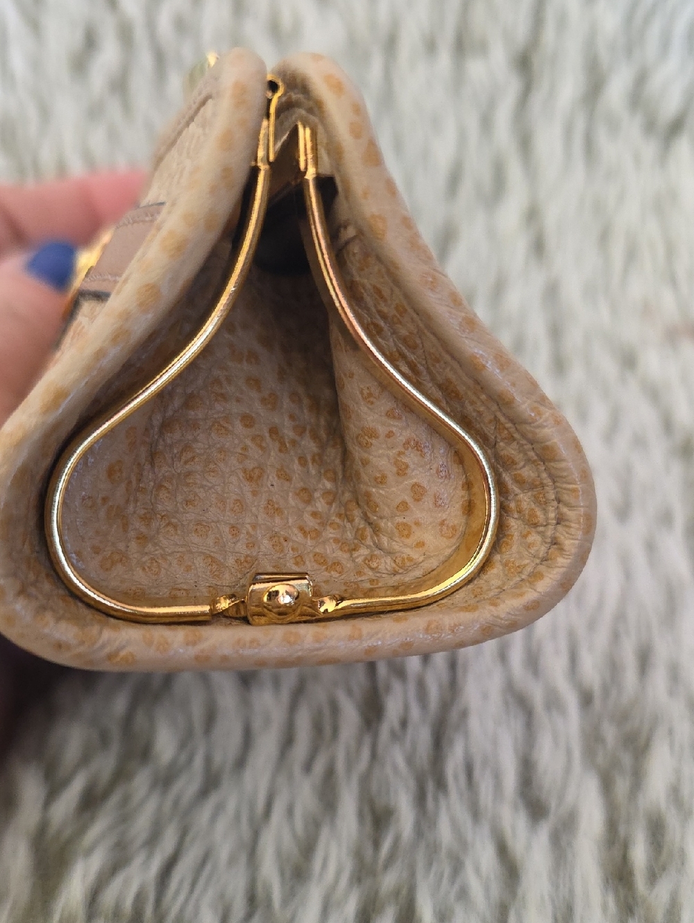 Christian Dior Sling Honeycomb Bag with Coin Purse - Picture 9 of 14